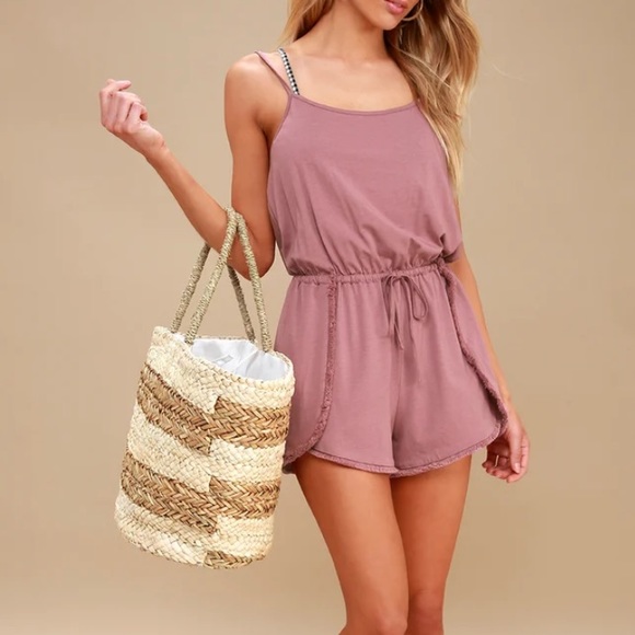 Lulus Pants - Spaghetti-Strapped Romper